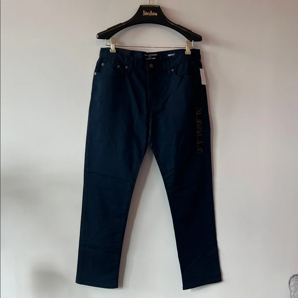 Banana Republic Dark Blue Men's Slim Straight Jeans